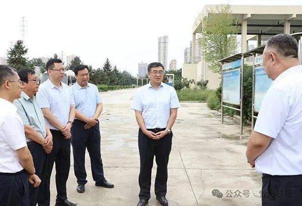 忻州：李建国督导污水处理和大气污染防治工作